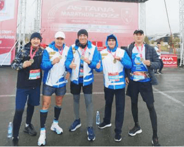 You are currently viewing АТЛЕТЫ ҚТЖ НА ASTANA MARATHON 2022!