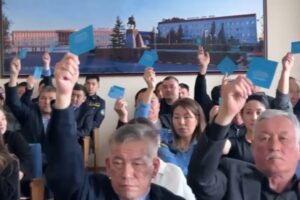 Кәсіподақ қызметіне баға берді