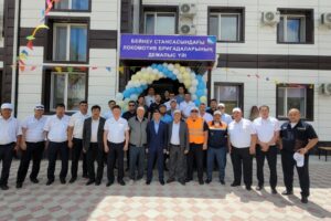 Бейнеудегі машинистердің демалыс үйі жаңа кейіпке енді