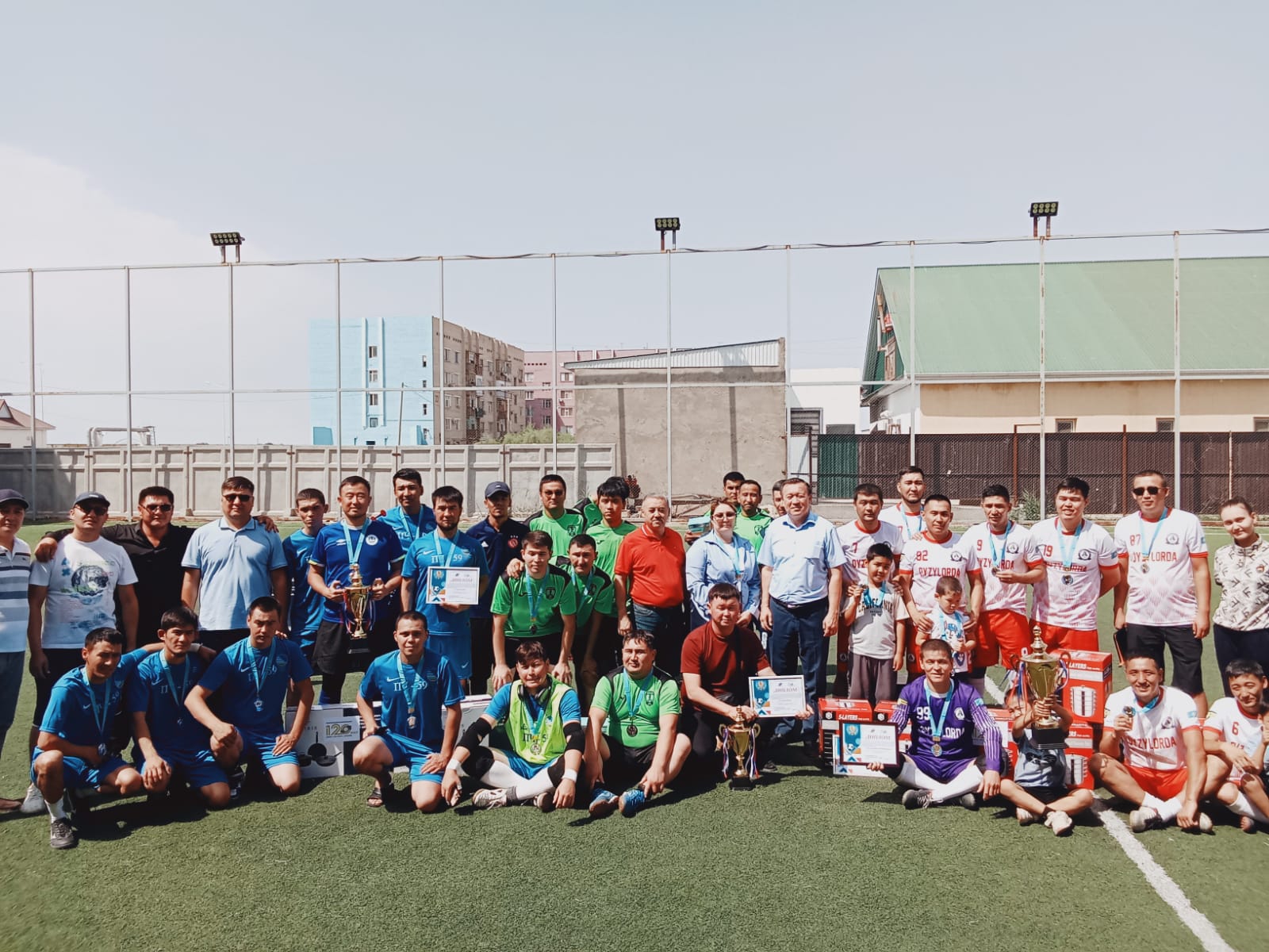 Вы сейчас просматриваете Қызылорда: “ҚАЗКӨЛІККӘСІП-2025 теміржол футбол лигасының кубогы”