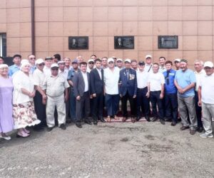 Ардагер теміржолшыларға ескерткіш тақта ашылды