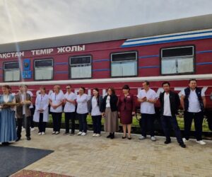 «Саламатты Қазақстан» пойызы Алтай ауданына келді