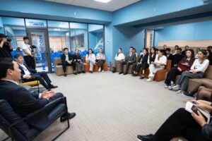 ҚТЖ басшылығы ALT университетінің студенттерімен кездесті