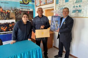 Білікті бас инженерге құрмет