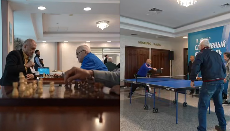 Вы сейчас просматриваете ҚТЖ ардагерлері Жаңа жыл қарсаңында спорттық рухтарын көрсетті