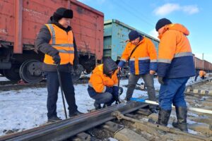 Атырау темір жолында инфрақұрылым жаңарып жатыр