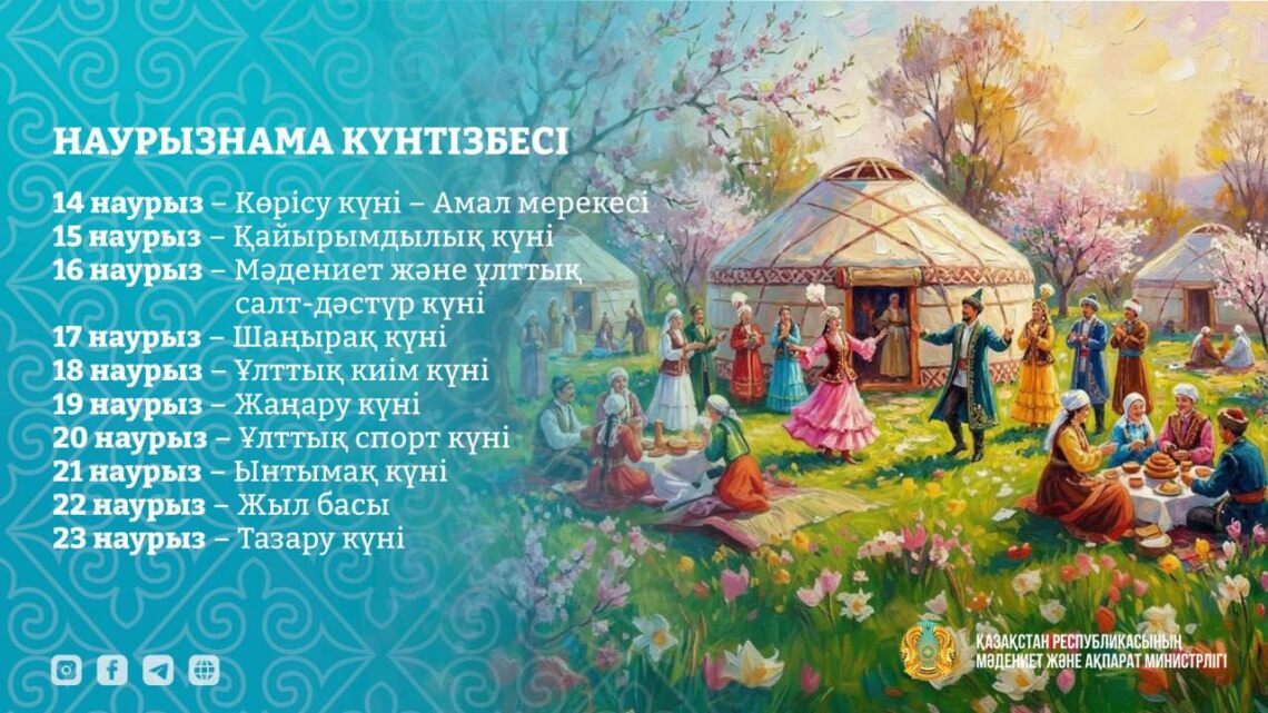 Вы сейчас просматриваете Наурызнама күнтізбесі
