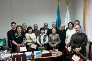 Жамбылда теміржолшы арулар марапатталды